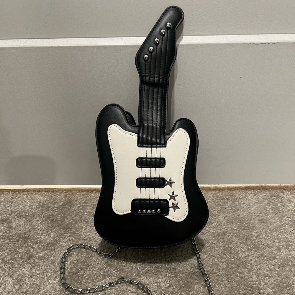 Rockstar Guitar Crossbody Bag